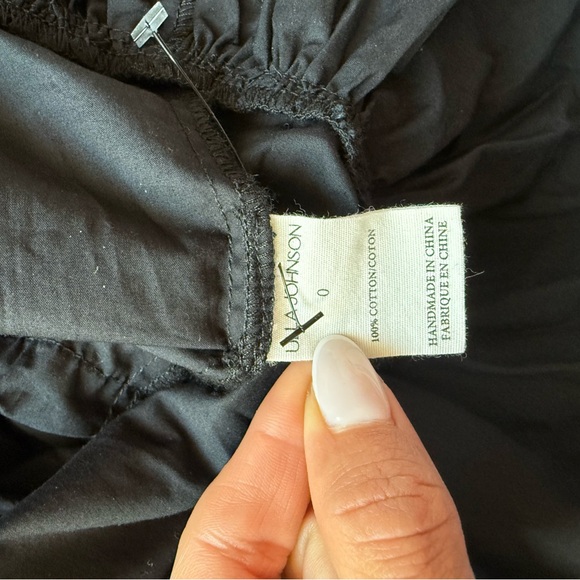 Ulla Johnson Black Long Sleeve Lola Dress Size 0 - Picture 4 of 4